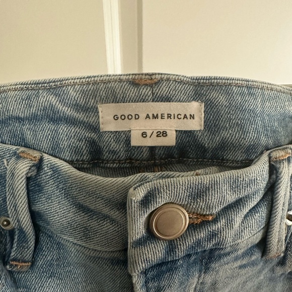 Good American straight ankle length Distressed Women Jeans - Picture 3 of 5